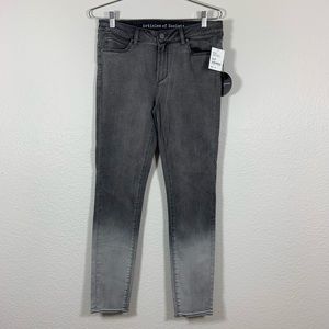 Articles of Society Sarah Skinny Jeans Grey Sz 30